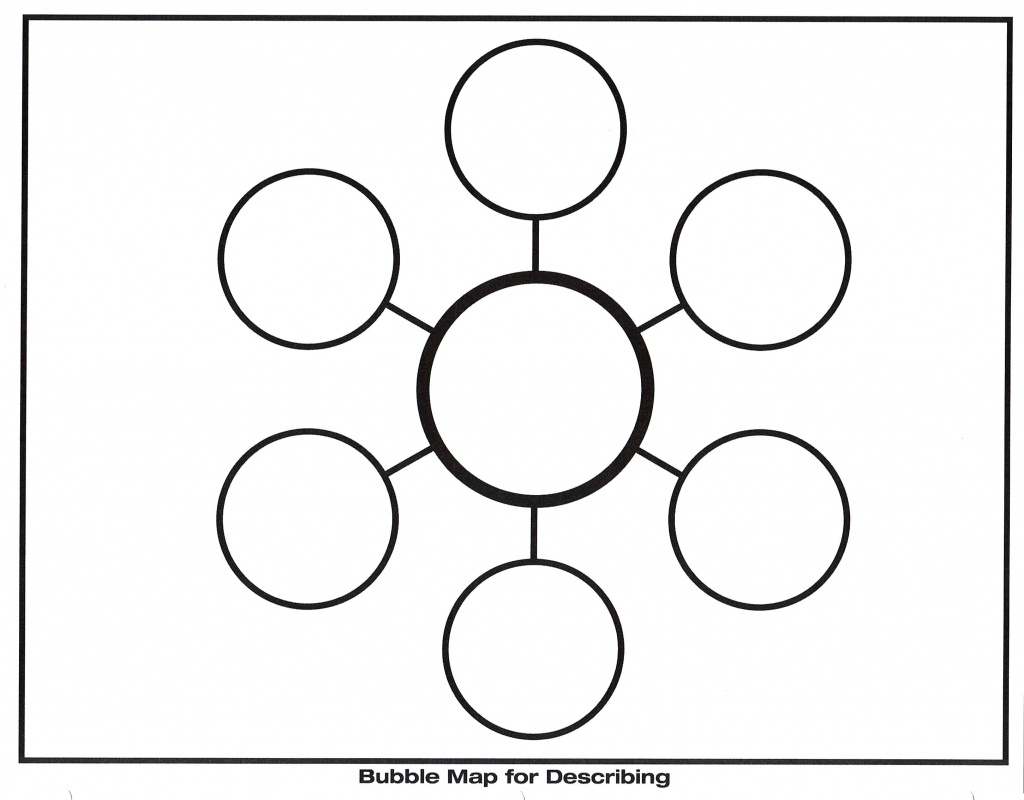 Bubble Map Template (1) | Payroll Check Stubs - Bubble Map Template Printable