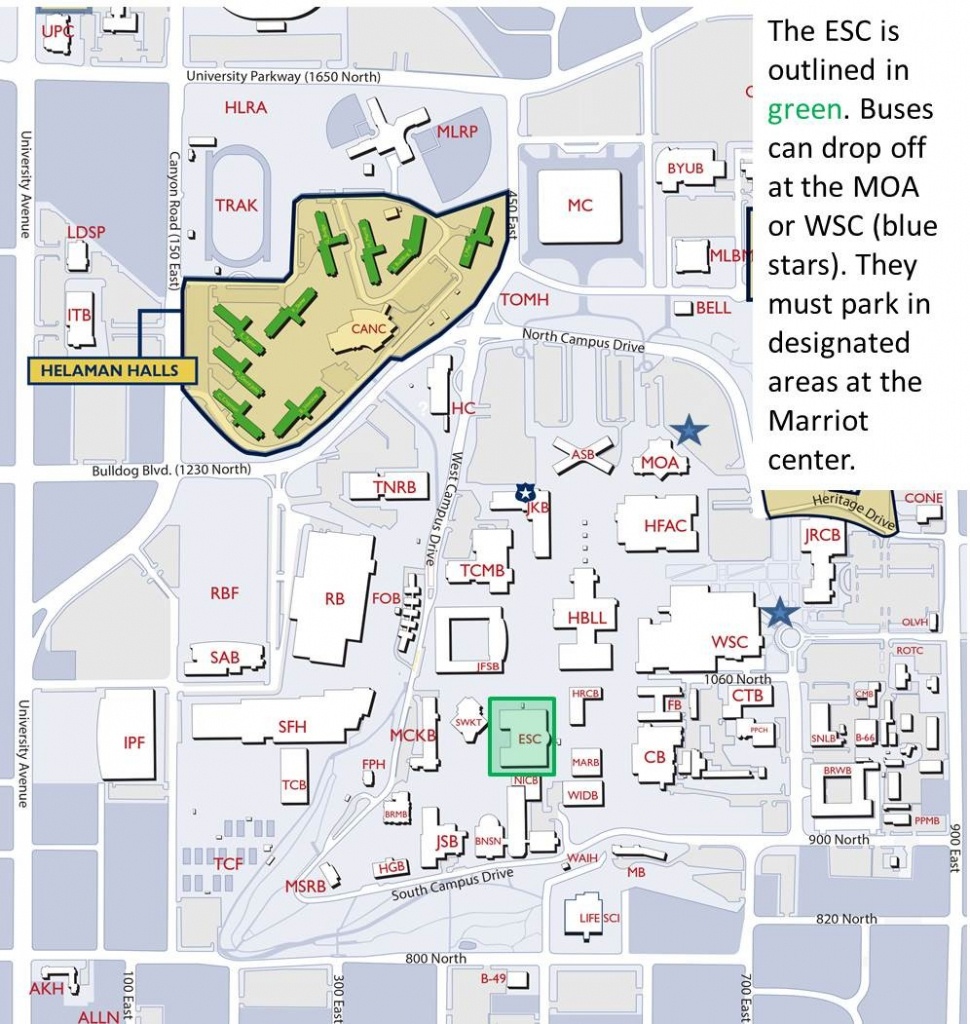 Byu Campus Map | Ageorgio - Byu Campus Map Printable