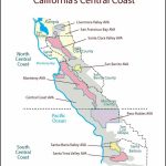 Ca Central Coast Swe Map 2016 | Wine Maps In 2019 | Wine, Map, Wines   Central California Wineries Map
