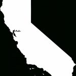 Ca Outline | Places That Are Cool. | California Outline, California   Blank Map Of California Printable