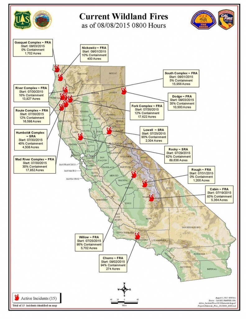 Cal Map California Fires In Northern California Map | California Map - Fire Map California 2017