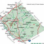 Caldwell County | The Handbook Of Texas Online| Texas State   Luling Texas Map
