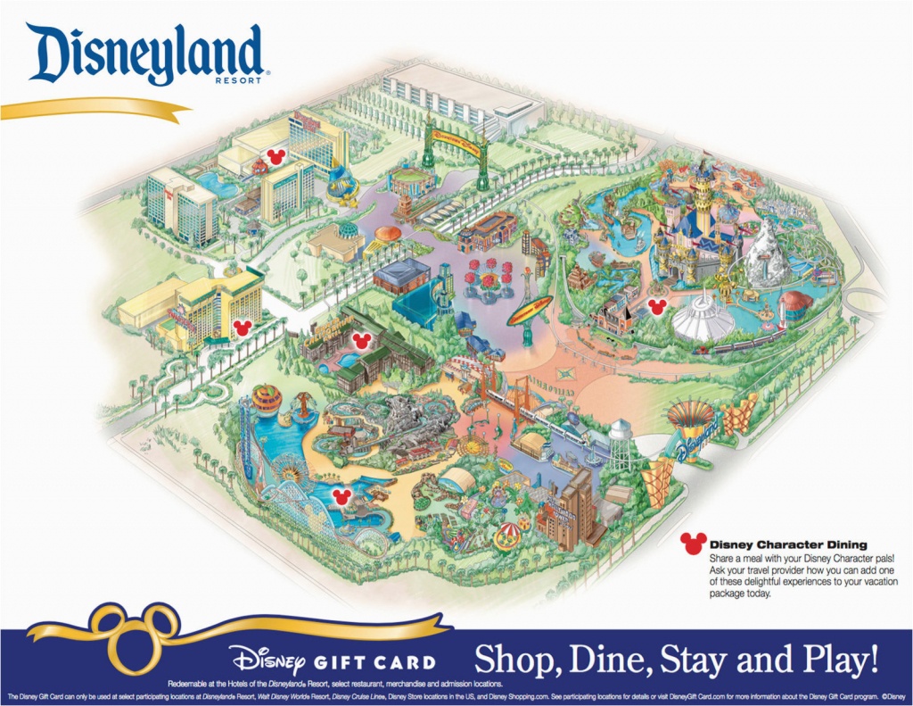 California Adventure Rides Map Printable Map Disneyland And - Printable Disneyland Map