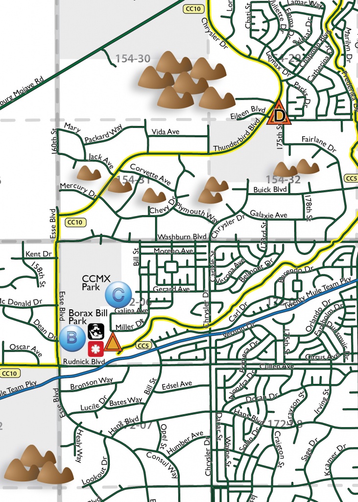 California City Ohv Rider Map - City Of California City - Avenza Maps - California Ohv Map