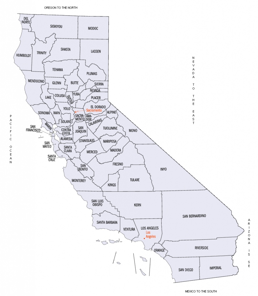 California County Map Research For Chris Pinterest Travel Usa Of - Northern California County Map