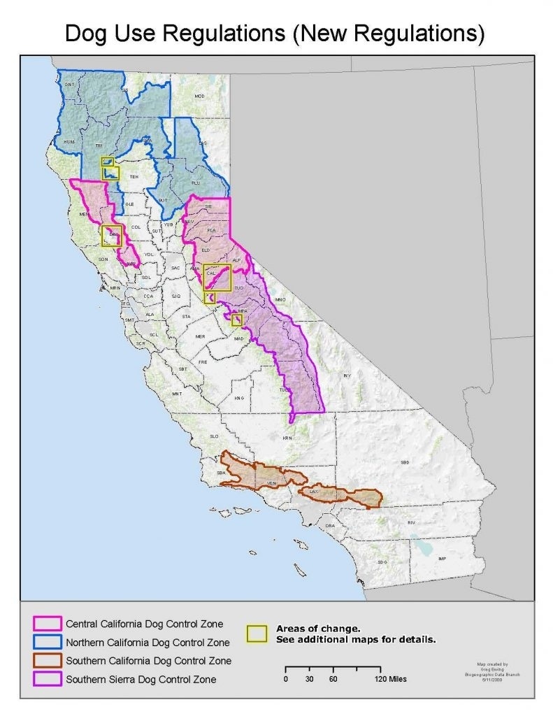 California Deer Species Map