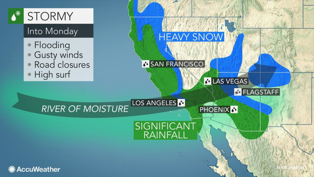 1-6-2017; Rain Forecasted For So. Ca; Doppler Radar Shows Microwave - Doppler Map California 