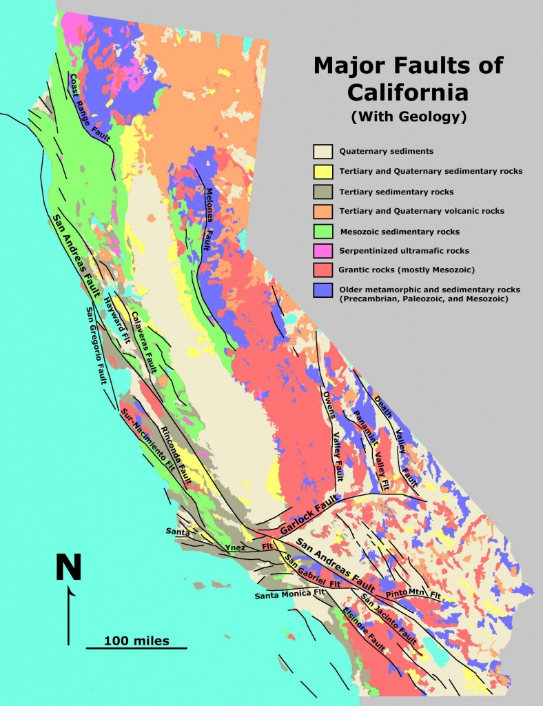 California Fault Line Map Compressportnederland California Fault Lines Map 