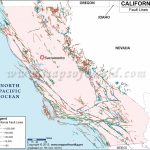 California Fault Lines Map   California Fault Lines Map