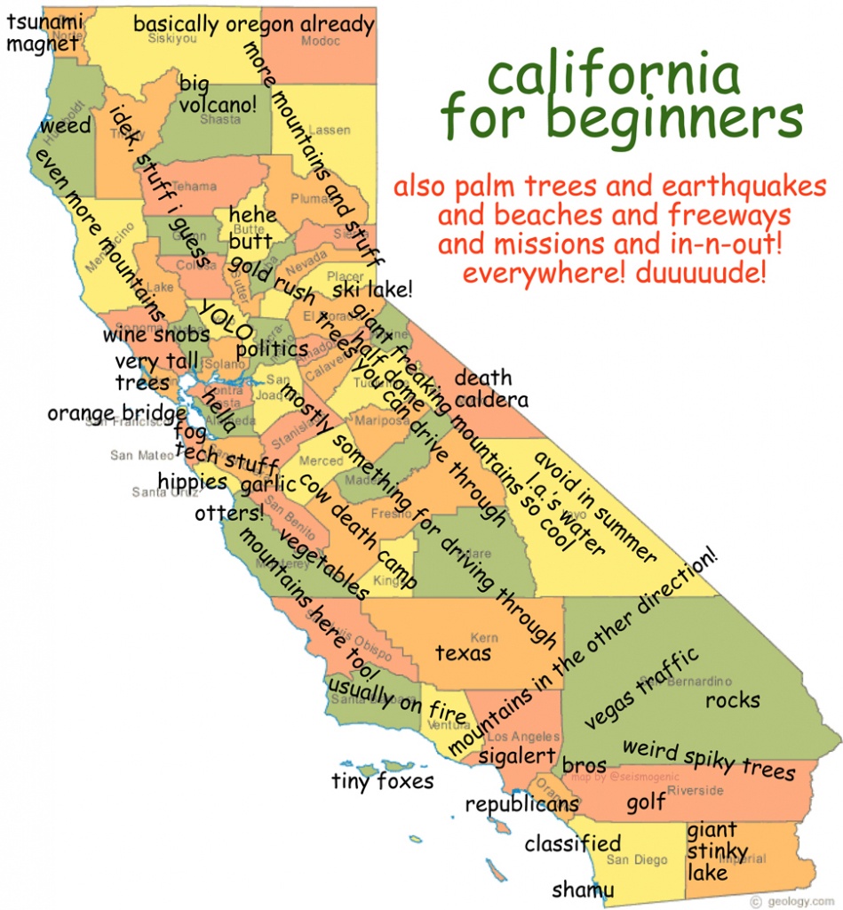 California For Beginners | Burrito Justice - California Beer Map