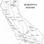 California Geomorphic Regions Map Color Handout Page Map Quiz 1   California Regions Map Printable