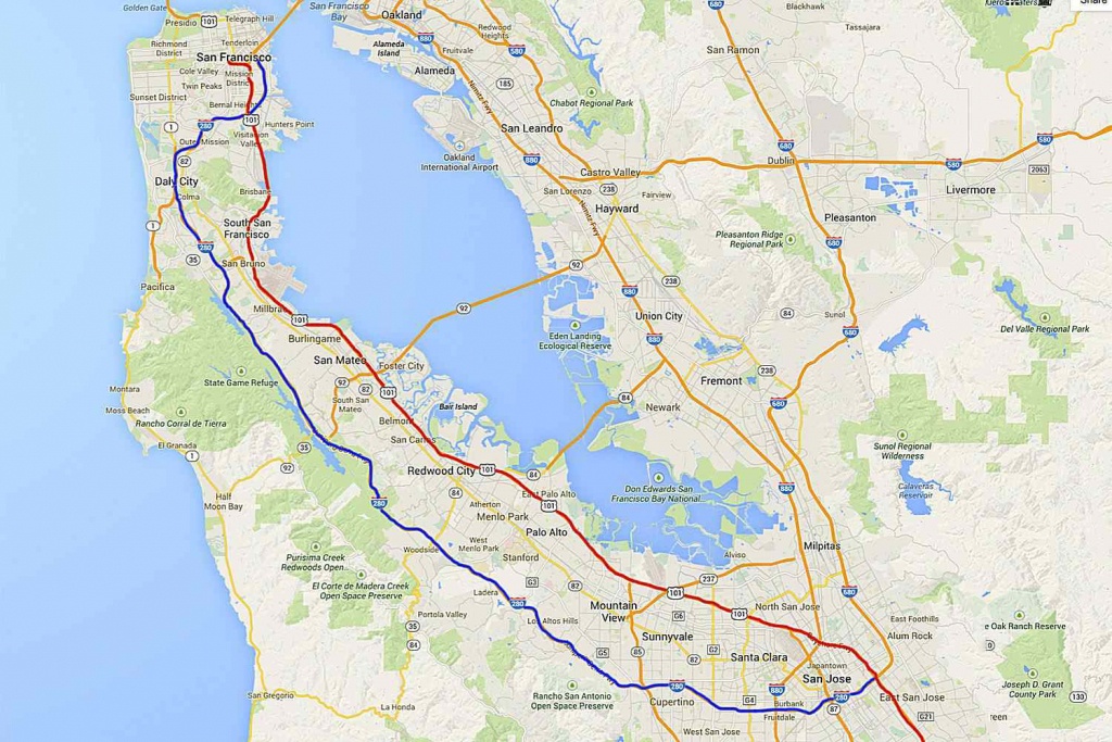 Highway 101 California Map Free Printable Maps