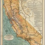 California Highway And Railroad Map   David Rumsey Historical Map   Historical Map Of California
