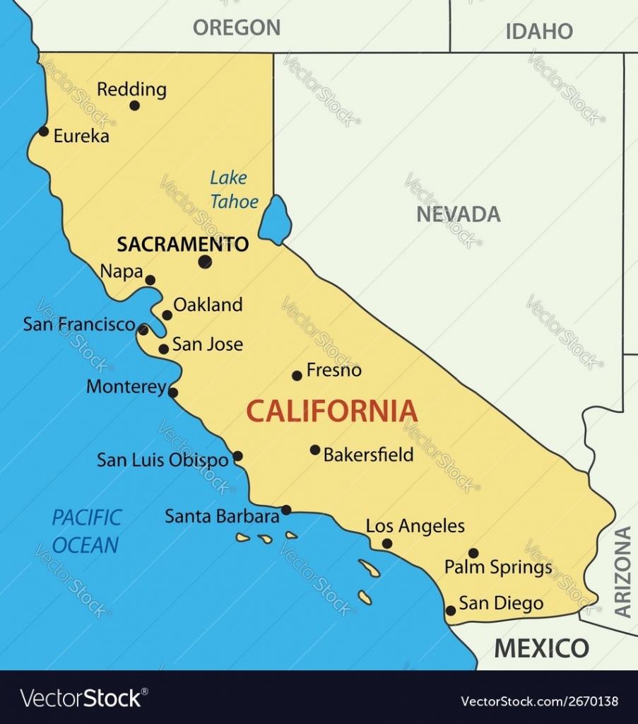 California Map Of Palm Springs – Map Of Usa District - Where Is Palm Springs California On A Map