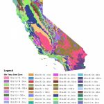 California Native Plant Provisional Seed Zones   Growing Zone Map California