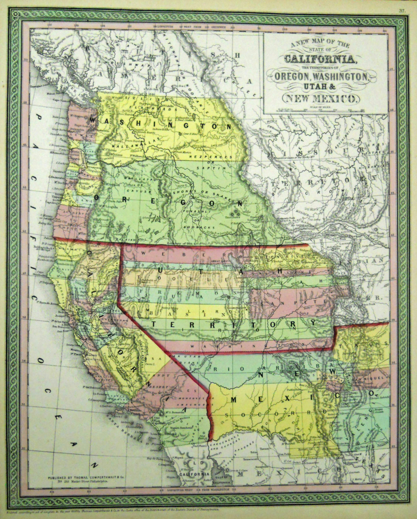 California Oregon Border Map - Lgq - California Oregon Border Map