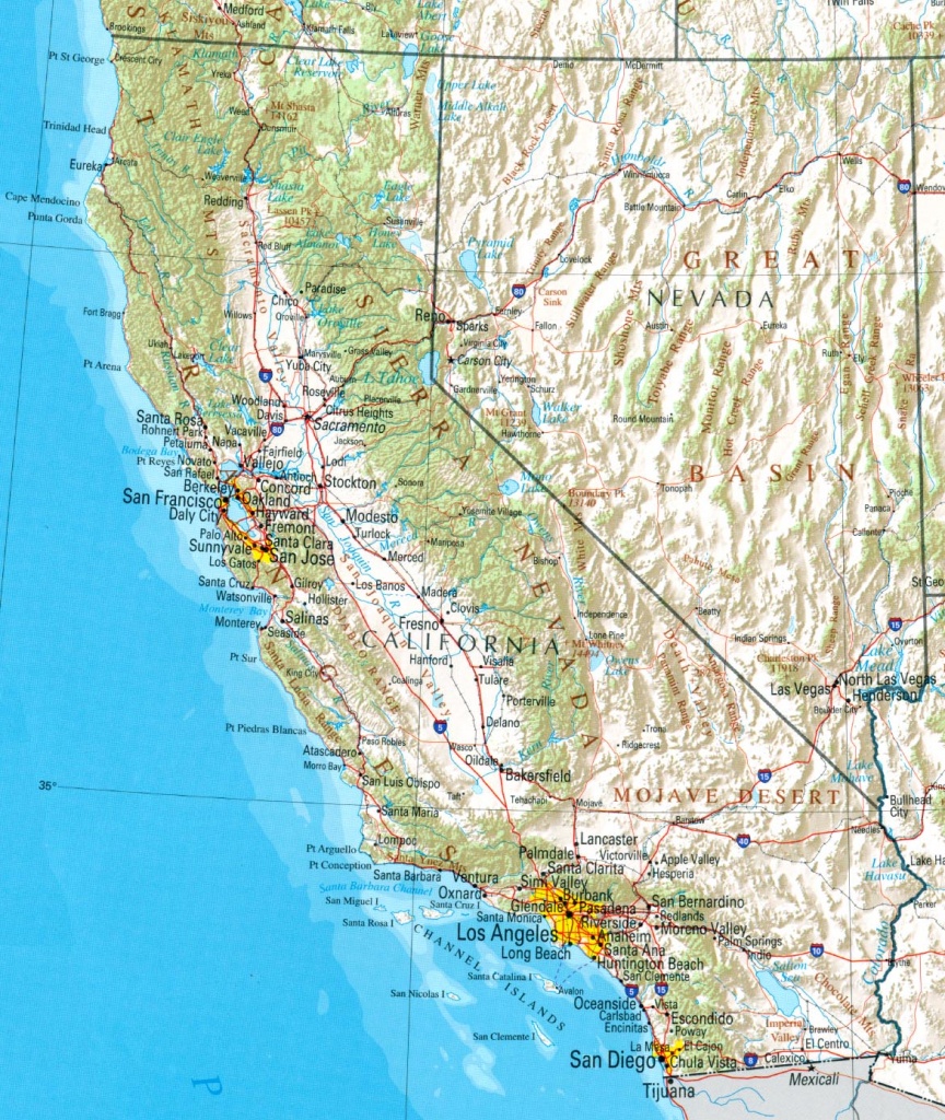 California Reference Map Topo Map Of California Free Printable Maps 1914