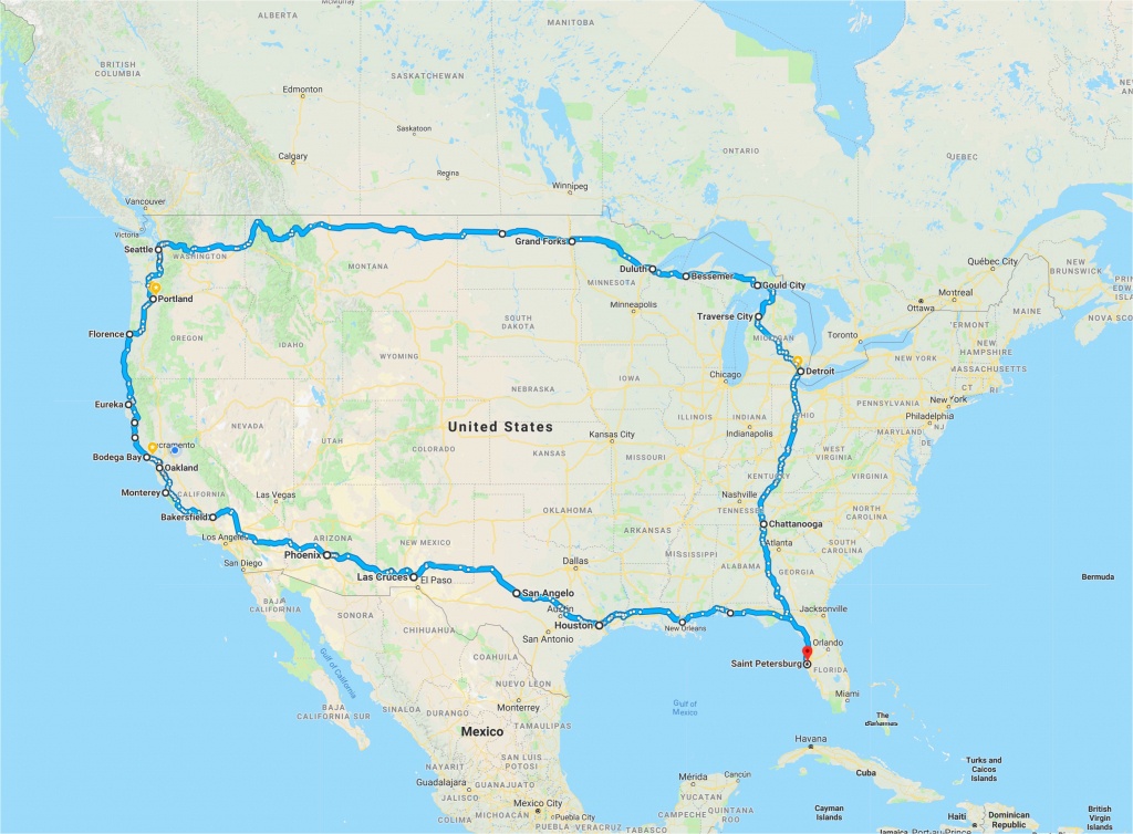 California Road Trip Trip Planner Map | Secretmuseum - California Trip Planner Map