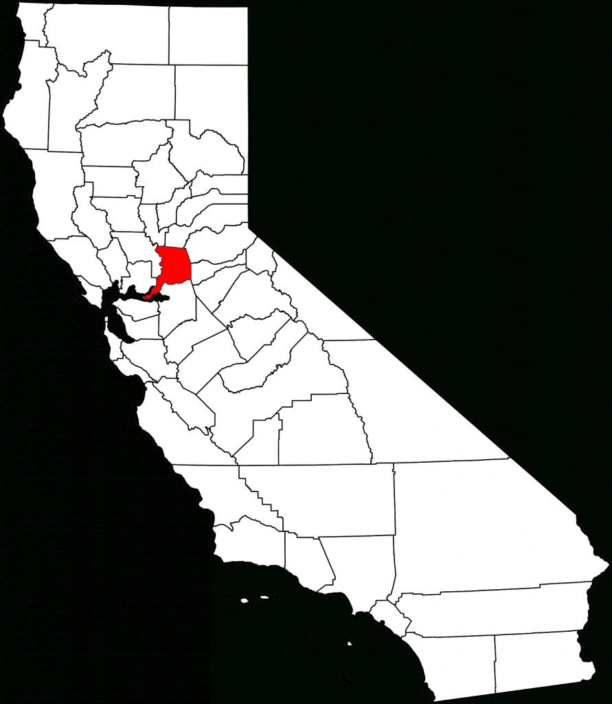 California - Sacramento County - Sacramento California Map