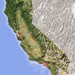 California, Shaded Relief Map Stock Photo: 29566936   Alamy   California Relief Map