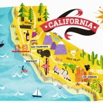 California Sights – How Many Have You Visited? In Map Of Things To   California Things To Do Map