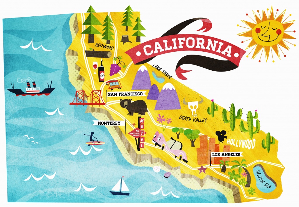 California Sights – How Many Have You Visited? In Map Of Things To - California Things To Do Map