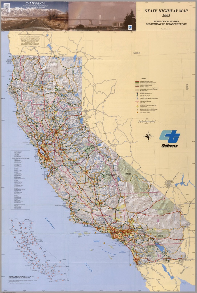 California) State Highway Map 2005. - David Rumsey Historical Map - California State Highway Map