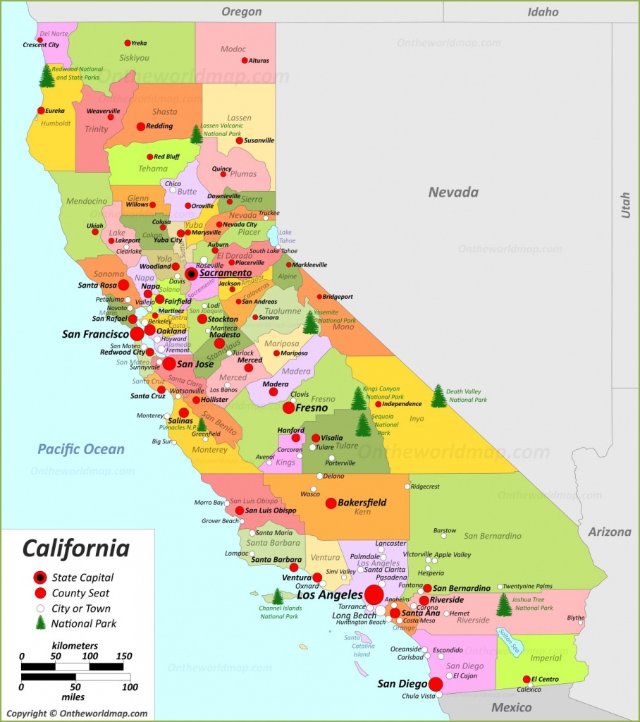 California State Maps | Usa | Maps Of California (Ca) - Map Of California Usa With Cities