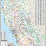 California State North Wall Map – Kappa Map Group   Laminated California Wall Map