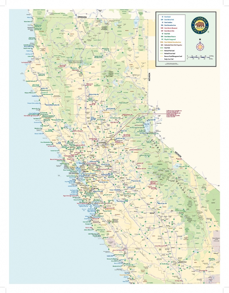 California State Parks Statewide Map - California State Parks Camping Map