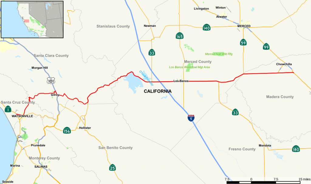 California State Route 152 - Wikipedia - Highway 41 California Map