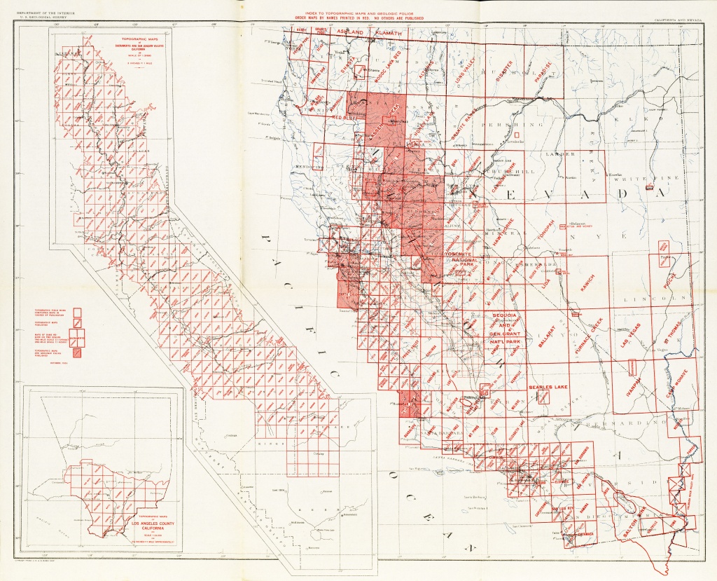 California Topographic Maps - Perry-Castañeda Map Collection - Ut - Usgs Topo Maps California