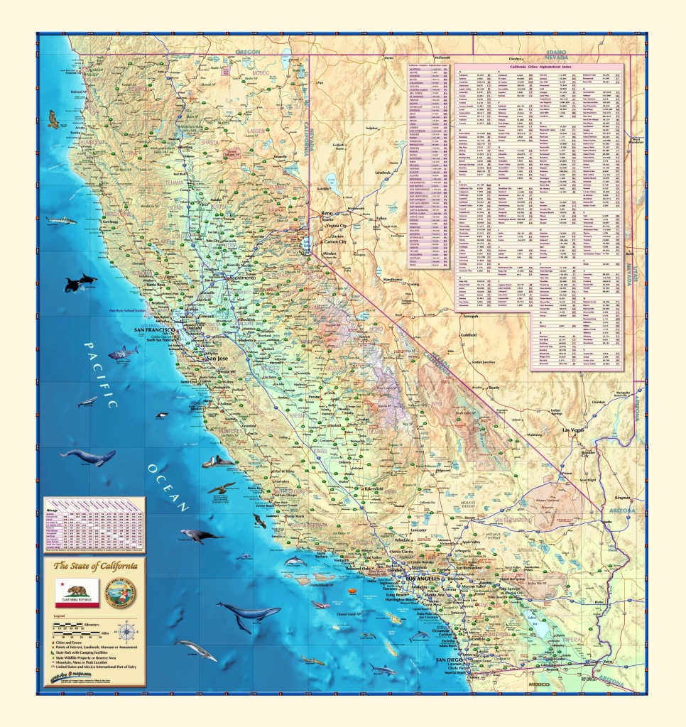 California Wall Map - Maps - California Wall Map