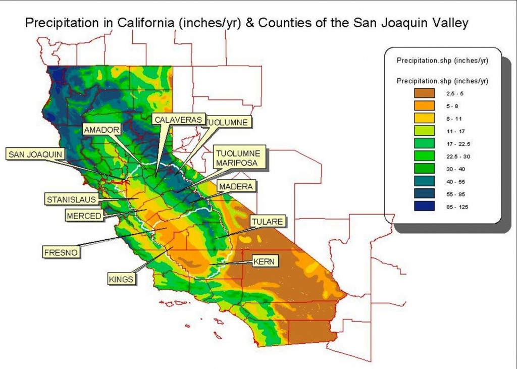 California Water Rights In California Map With Cities California - California Water Rights Map