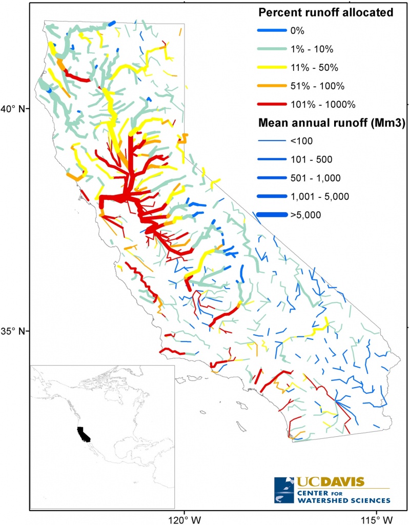 California Water Rights: You Can&amp;#039;t Manage What You Don&amp;#039;t Measure - California Water Rights Map