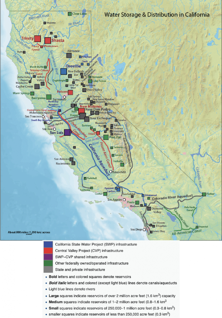 California Water System Map - Aquaoso - California Water Map