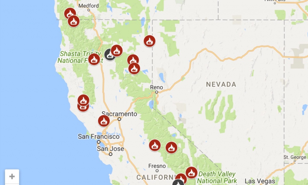 California Wildfire Map – Nothing - 2018 California Fire Map
