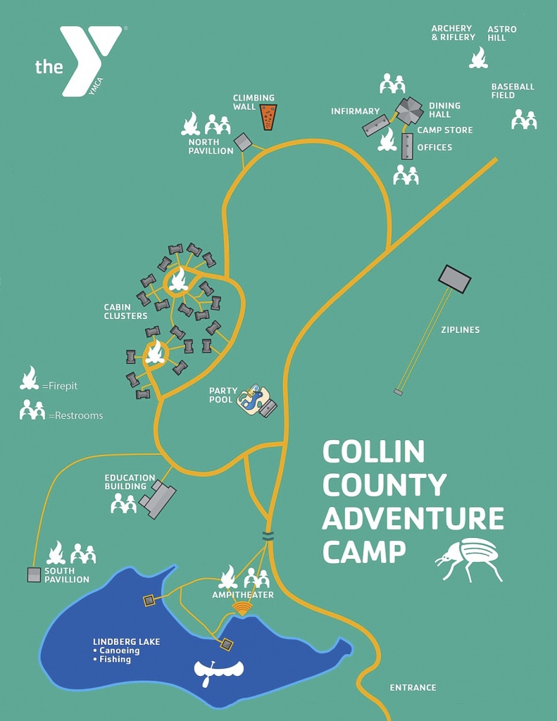 Camp Map | Collin County - Collin County Texas Map