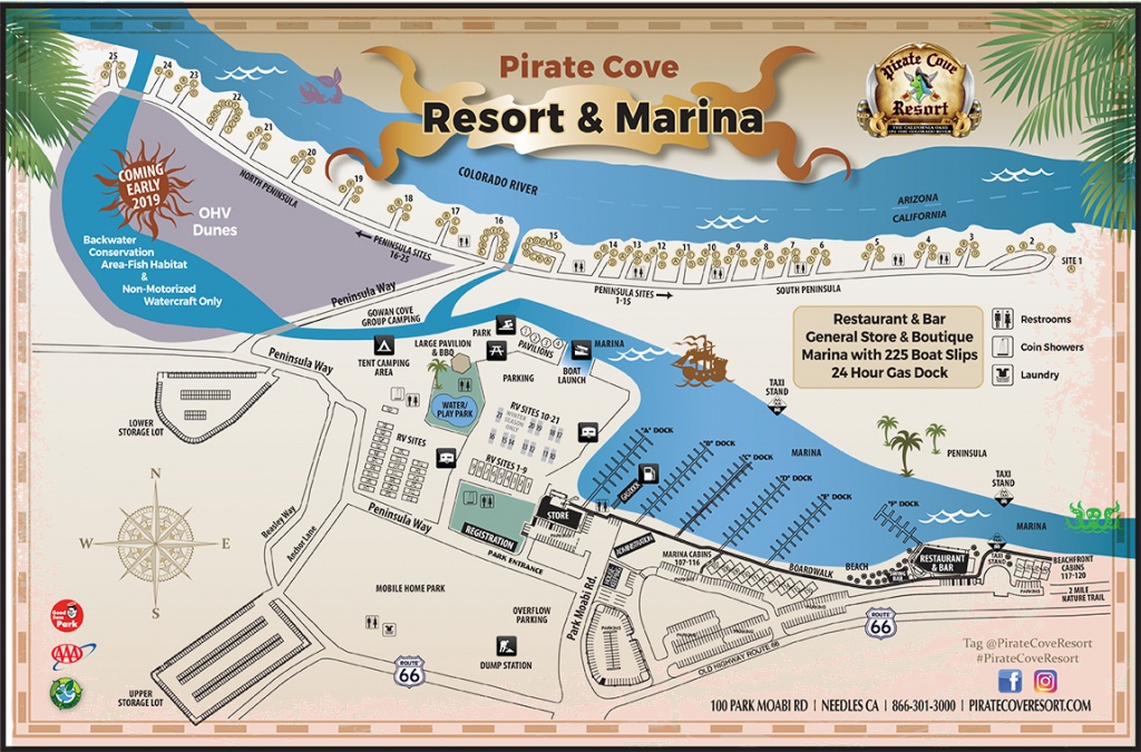 Camping - Pirate Cove Resort - California Rv Camping Map