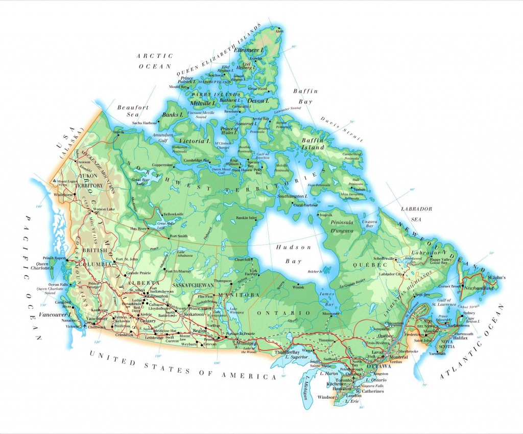 Canada Maps | Printable Maps Of Canada For Download - Printable Map Of Canada