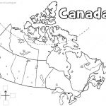 Canada Printable Map | Geography | Learning Maps, Map, Geography Of   Printable Blank Map Of Canada To Label