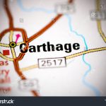 Carthage Texas Usa On Map Stock Photo (Edit Now) 1198938688   Carthage Texas Map