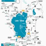 Casinos In Southern California Map Lake Tahoe On Map Of California   Lake Tahoe California Map