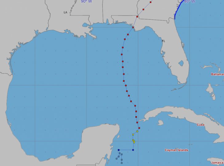 Florida Hurricane Damage Map