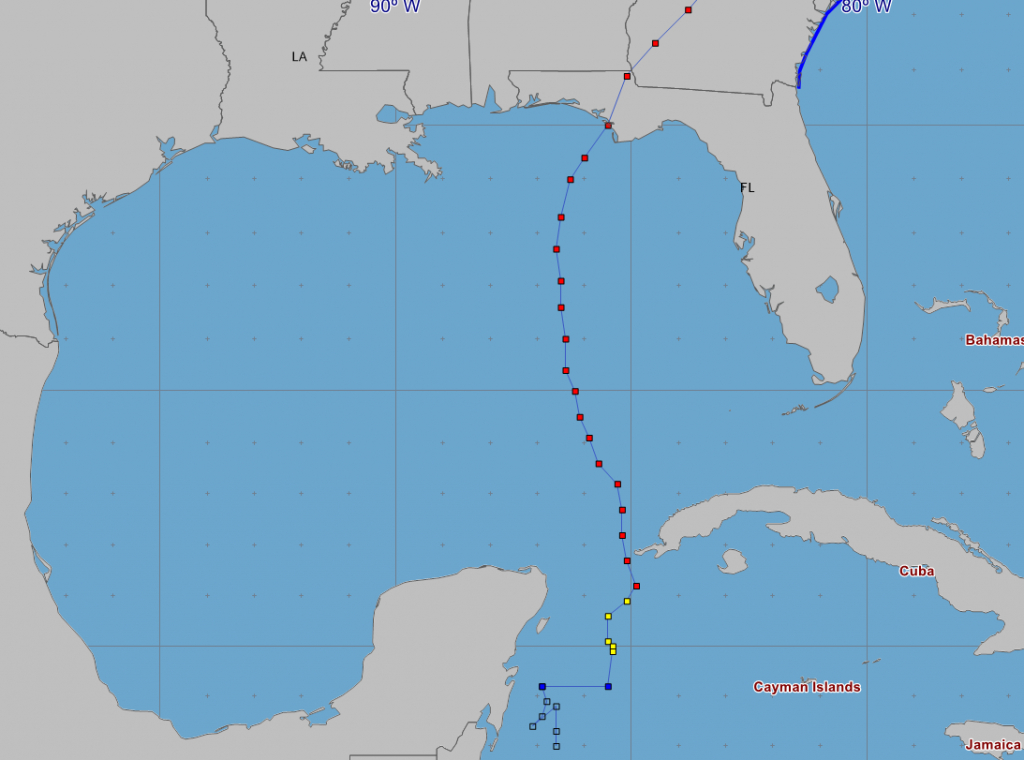 Catastrophic Hurricane Michael - Lynn Haven Florida Map