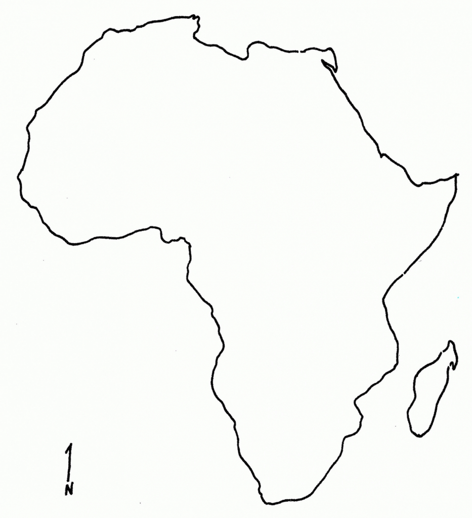 Category: Map 167 | Sitedesignco - Printable Blank Map Of Africa