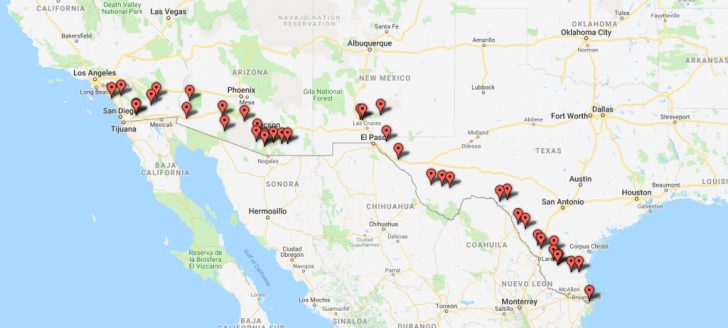 Immigration Checkpoints In Texas Map