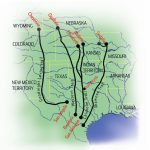 Cattle Drives Map | Cattle Drives | Cattle Drive, Teaching Social   Texas Cattle Trails Map