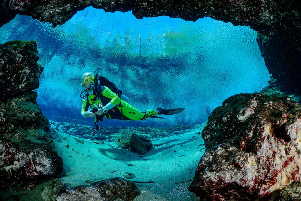 Cave Diving&amp;#039;s Mysterious Allure—And Risks - Florida Cave Diving Map