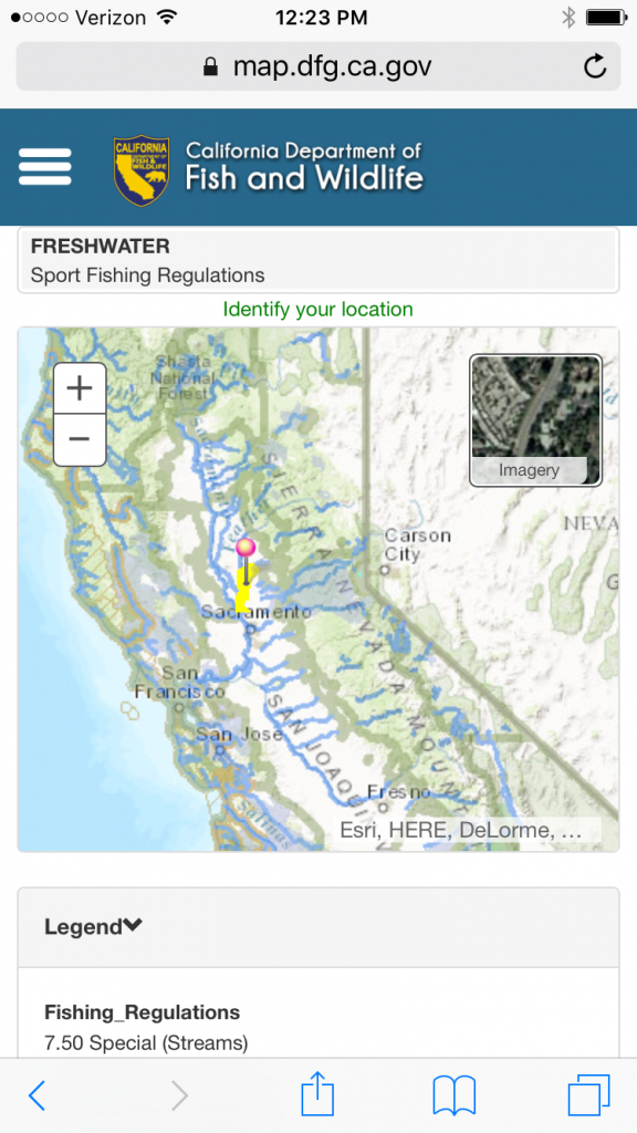 Cdfw Makes Buying A License And Accessing Fishing Regulations Easier - California Fishing Regulations Map